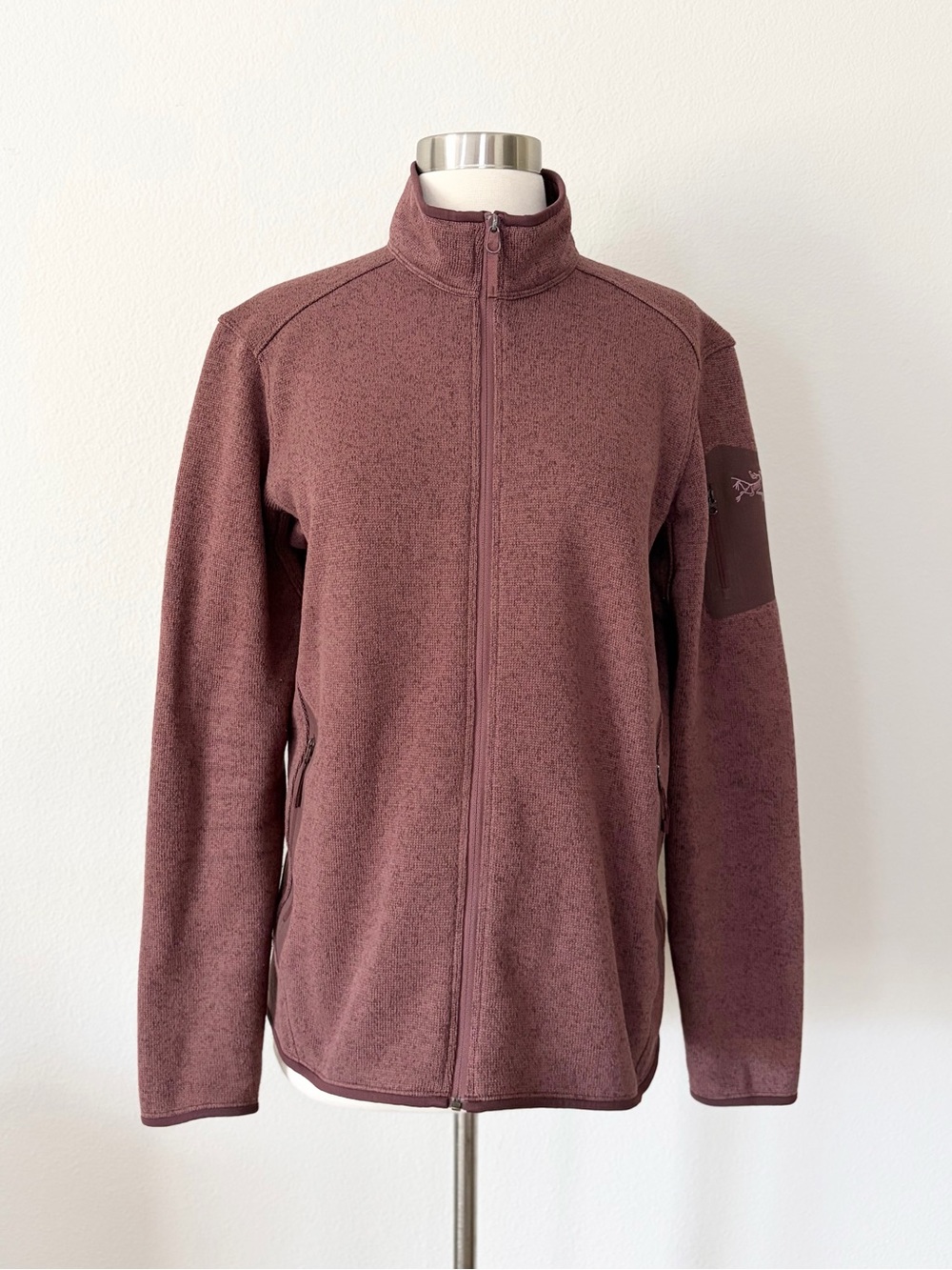 Arc’teryx Women’s Covert Full Zip Cardigan Inertia Heather Large L